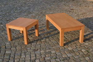 Massivholz-Tisch aus der Tischlerei Sinnesmagnet in Dresden