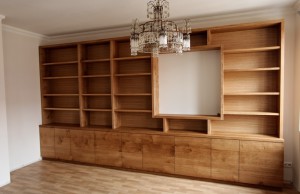 Möbel Dresden Bibliotheksmöbel aus Holz Bücherwand nach Maß Schrankwand bauen lassen Massivholz Möbel Tischlerei Sinnesmagnet Holzmöbel Dresden Büromöbel