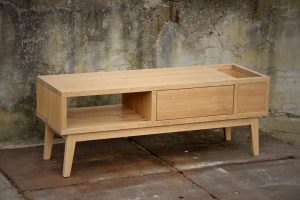 Couchtisch Eiche hell weiß gekalkte Eiche Massivholz Möbel Dresden Beistelltisch Lowboard nach Maß Couch Tisch