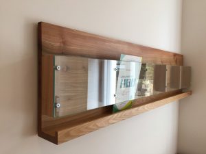 Dokumentenablage Arztzimmer Büro Schreibtisch Massivholz Möbel Tischlerei Dresden