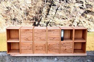 Echtholz Büro System Möbel nach Maß Vollholz Möbel Tischlerei Dresden