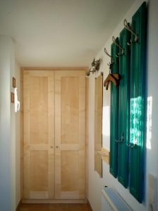 Einbauschrank Diele Flur Massivholzmöbel Tischlerei Dresden Garderobenschrank