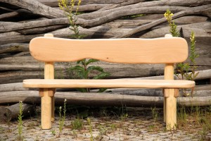 Park Garten Bank Robinie Waldbank Spielplatz Geschenk Goldene Hochzeit