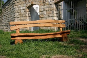 Park Garten Bank Robinie Waldbank Spielplatz Forst Möbel Tischlerei Dresden Grünes Klassenzimmer