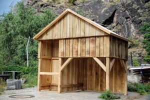 Gartenlaube Geräte Fahrrad Schuppen Holzhaus Spielplatzbau Tischlerei Dresden 3HfA Schloss Moritzburg
