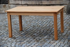 Individueller Gartentisch Tischlerei Dresden maßgefertigter Ausziehtisch Garten Möbel Tischverlängerung