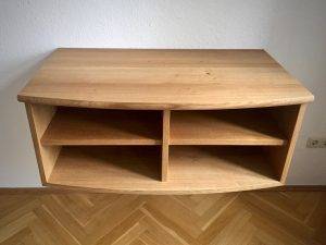 HiFi Rack für Musikanlage Regal aus Holz Sideboard Konsole Tischlerei Dresden