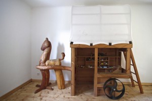 Kinderbett Massivholz Hochbett Kaufmannsladen Kinder Spiel Zimmer Tischlerei Dresden