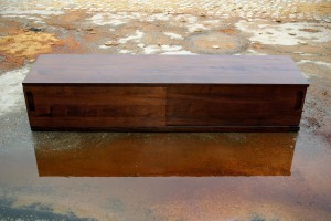 Lowboard Sideboard Massivholzmöbel Tischlerei Dresden Stereoanlage HiFi-Möbel