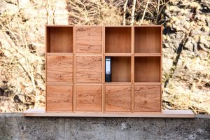 Massivholz Büro System Möbel nach Maß Vollholz Möbel Tischlerei Dresden