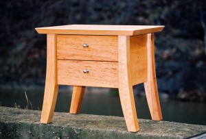 Nachttisch Beistelltisch Massivholz Möbel Dresden Erle Schlafzimmer Couchtisch