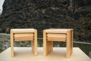 Nachttisch Beistelltisch Massivholz Möbel Dresden Schwalbenschwanz Esche Schlafzimmer Couchtisch