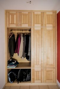 Nische Garderobe Einbaumöbel Tischlerei Dresden Flur Dielen Möbel