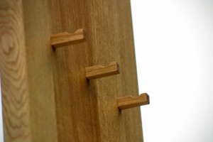 Raumtrenner Eiche Massivholz Tisch Garderobe Tischlerei Dresden