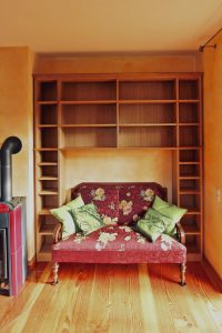 Regalwand Bücherregal Massivholzmöbel Tischlerei Dresden Schrankwand