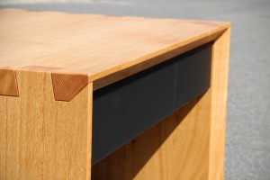 Schubkasten Glas Gesellenstück Massivholz Möbel Tischlerei Dresden Couchtisch Möbel