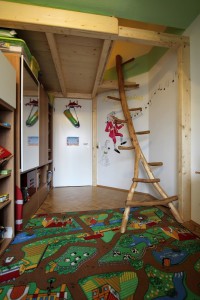 Aufstieg Massivholz Hochbett Etagenbett Kinder Spiel Zimmer Möbel Tischlerei Dresden Stockbett Schlafzimmer