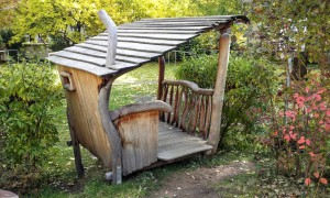 Kindergarten Möbel Tischlerei Sinnesmagnet Baumhaus Kinder Spielplatz Haus Robinie Dresden Nestschaukel