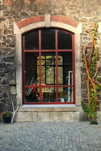 Weinspalier Robinie Garten Möbel Massivholz Rankhilfe