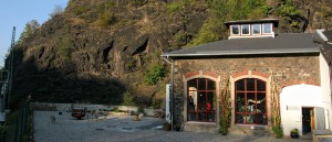 Außenansicht der Tischlerei Sinnesmagnet Dresden, Werkstatt für Massivholz-Möbel