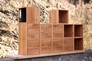 Vollholz Büro System Möbel nach Maß Echtholz Möbel Tischlerei in Dresden