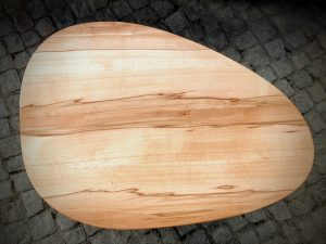 Kernbuche Nierentisch Couchtisch nach Maß Massivholz Möbel Dresden