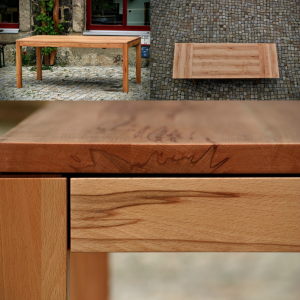 Tisch aus Kernbuche Esstisch modern Massivholz