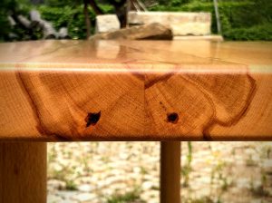 Kernbuche Hirnholz Holzmaserung Stirnholz