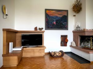 Mediamöbel TV Sideboard HiFi Flachstrecke Phonomöbel Massivholz Tischlerei Dresden Lowboard