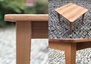 Tisch aus Eiche quadratisch Massivholz Möbel Dresden