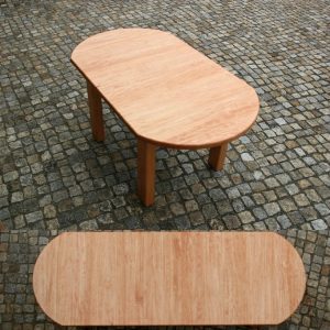 Tisch mit Verlängerung Buche massiv