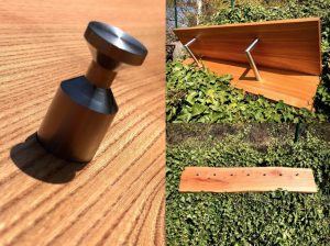 Garderoben Stange Haken Brett Massivholz