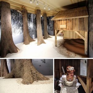 3HfA Schloss Moritzburg Eiche Massivholz Ausstellung Schloss