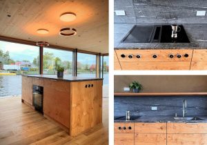 Küchenblock und Küchenzeile aus Massivholz: Küche Dresden