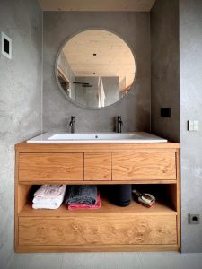 Waschtisch massive Eiche Berlin Wohnschiffmanufaktur Dresden