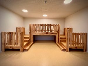 KITA Schlafpodest Kindergarten Möbel Hochebene Indoor Spielgeräte