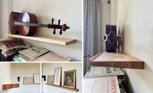 Instrumenten Wand-Regal für Cello Bilder-Regal