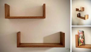 Bücher-Regale hängend wandbefestigung