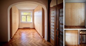 Einbau-Schrank aus Massivholz-Möbel-Dresden