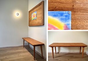 Bank Pinnwand Magnettafel Schwarzes-Brett